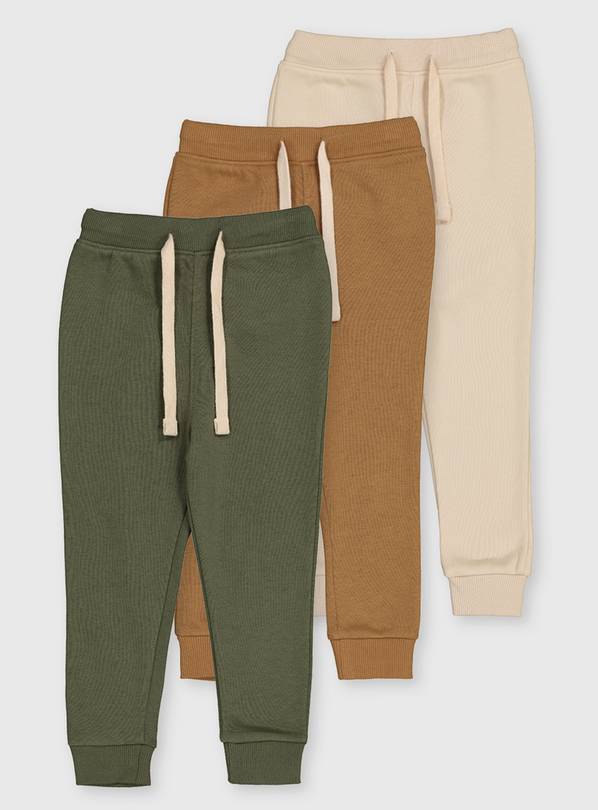 Neutral Joggers 3 Pack - 1-1.5 years